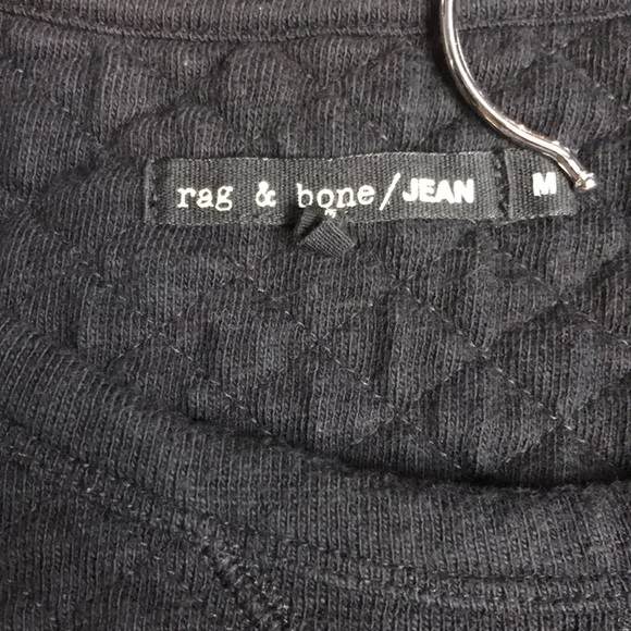 rag & bone Rein Quilted Crewneck Sweatshirt - Picture 4 of 8